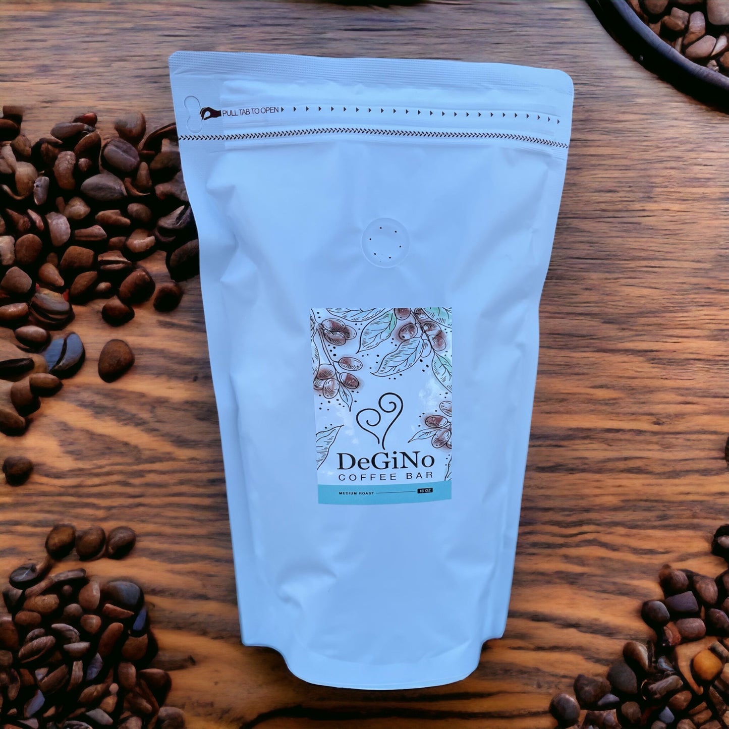 1 LB Bag Whole Bean Coffee